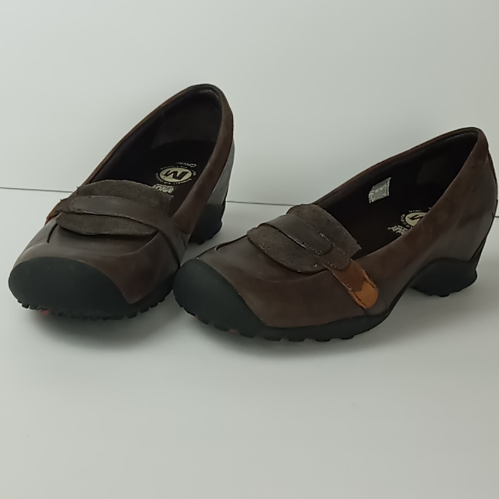 Merrell Ortholife Suede/Leather Loafers